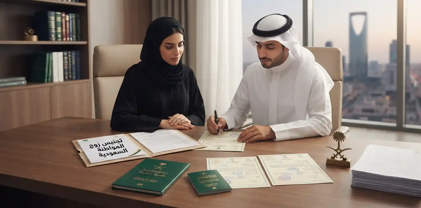 تجنيس زوج المواطنة السعودية